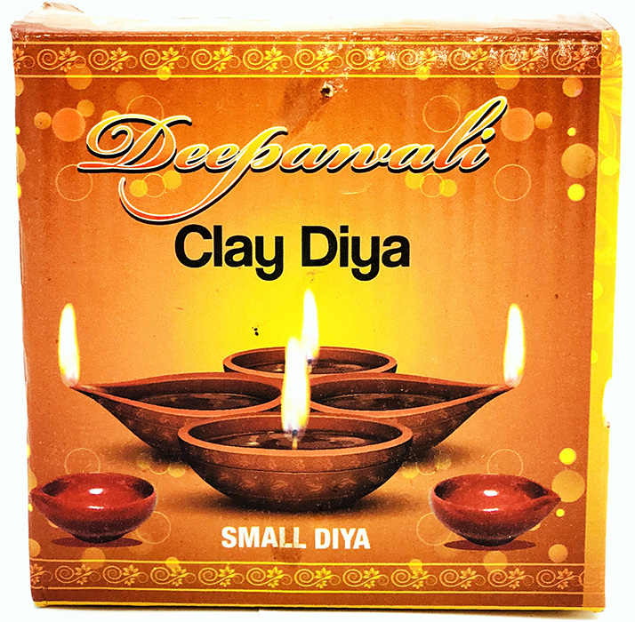 Clay Diya Small 6pack - Festive & Occasions 1pcs - Image 1
