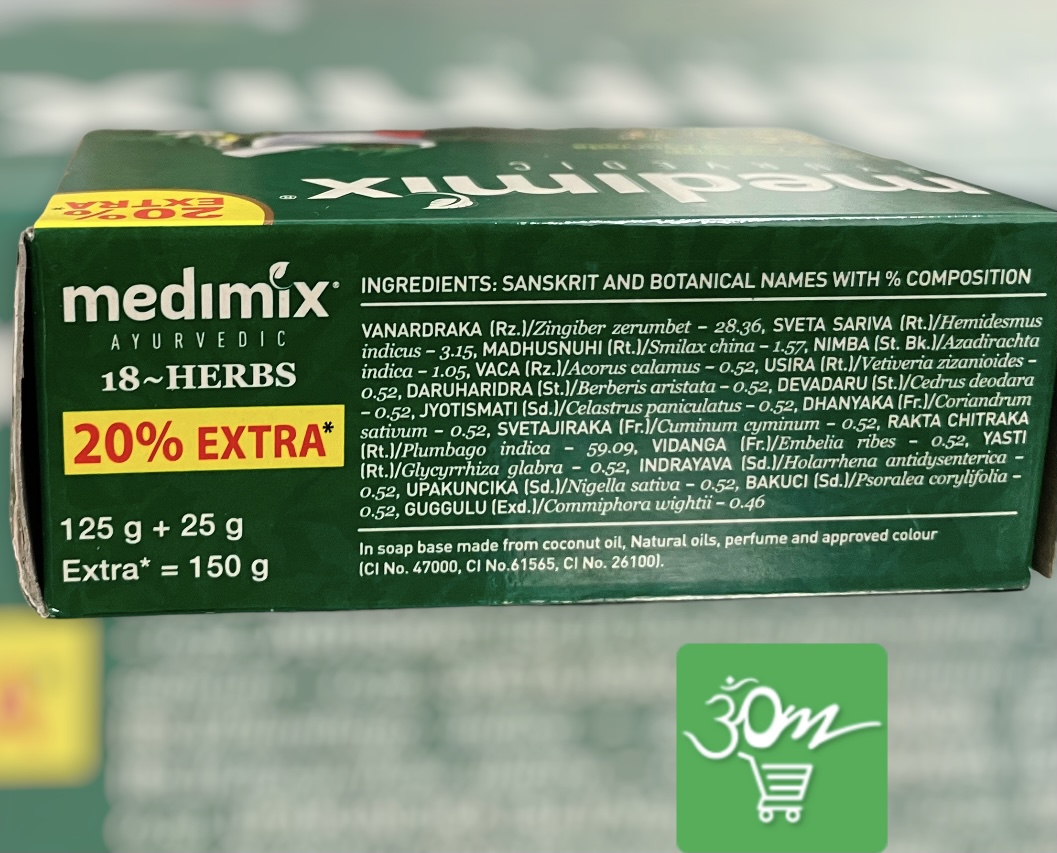Medimix AYURVEDIC SOAP - Cosmetics & Health 1pcs - Image 2