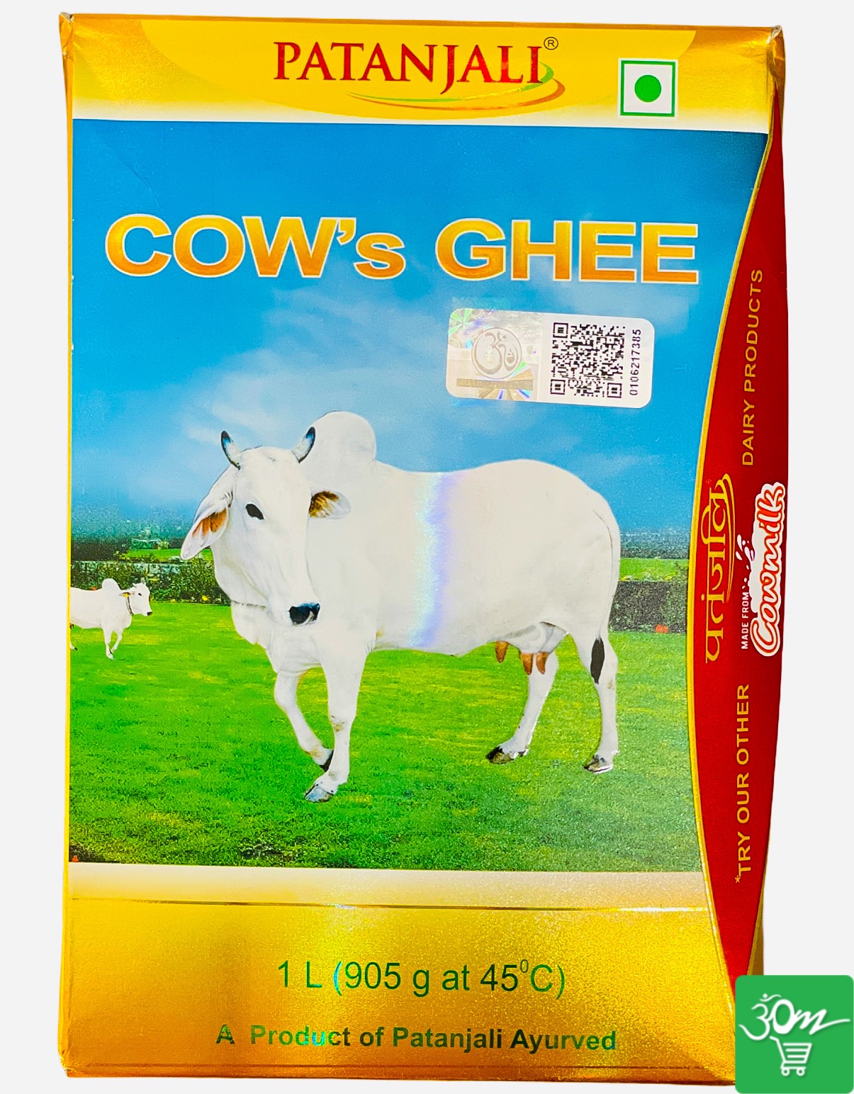 PATANJALI COW GHEE - Nuts,Ghee & Oil 1ltr - Image 4