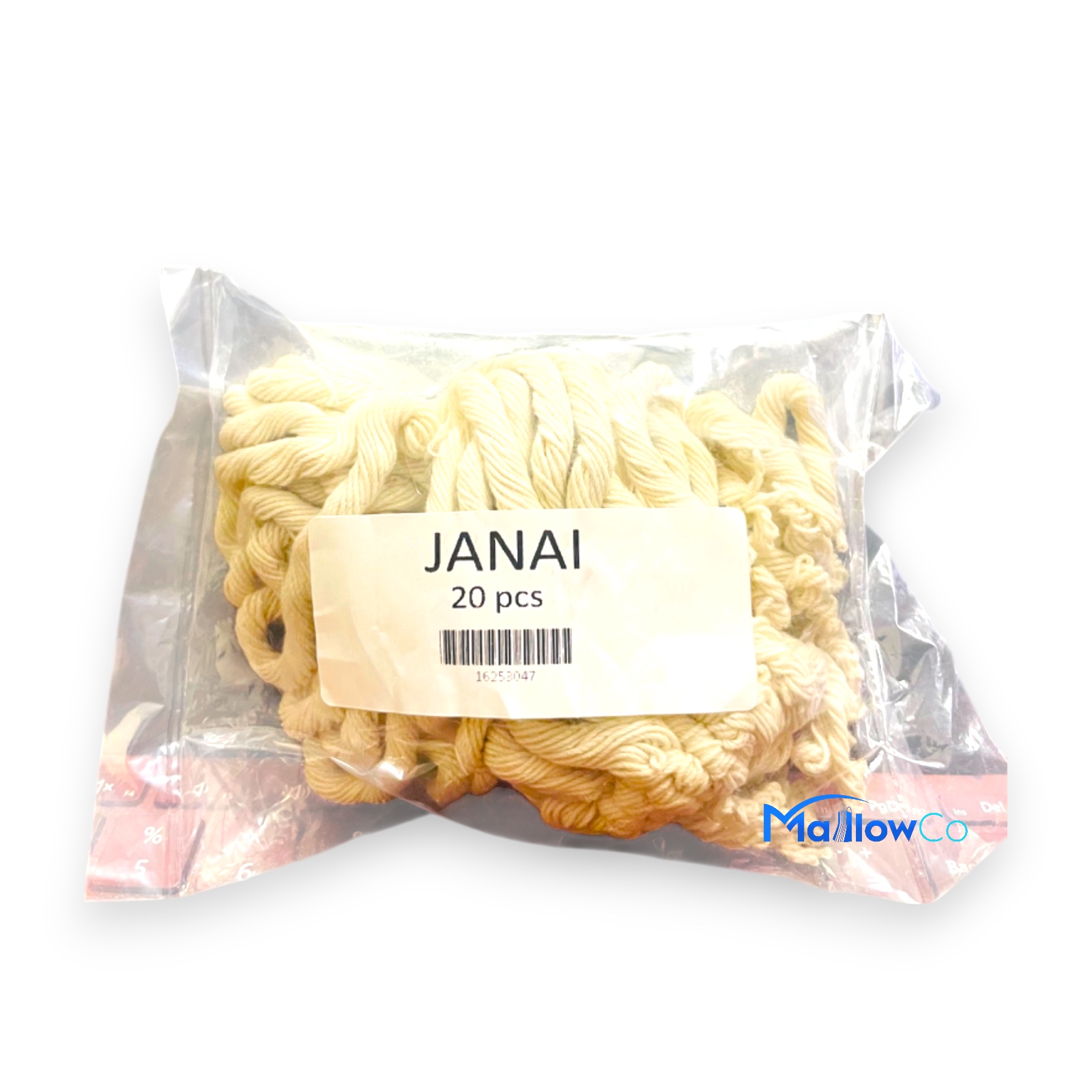 Janai Religious Thread 20 pcs Pack - Festive & Occasions 1packet - Image 1