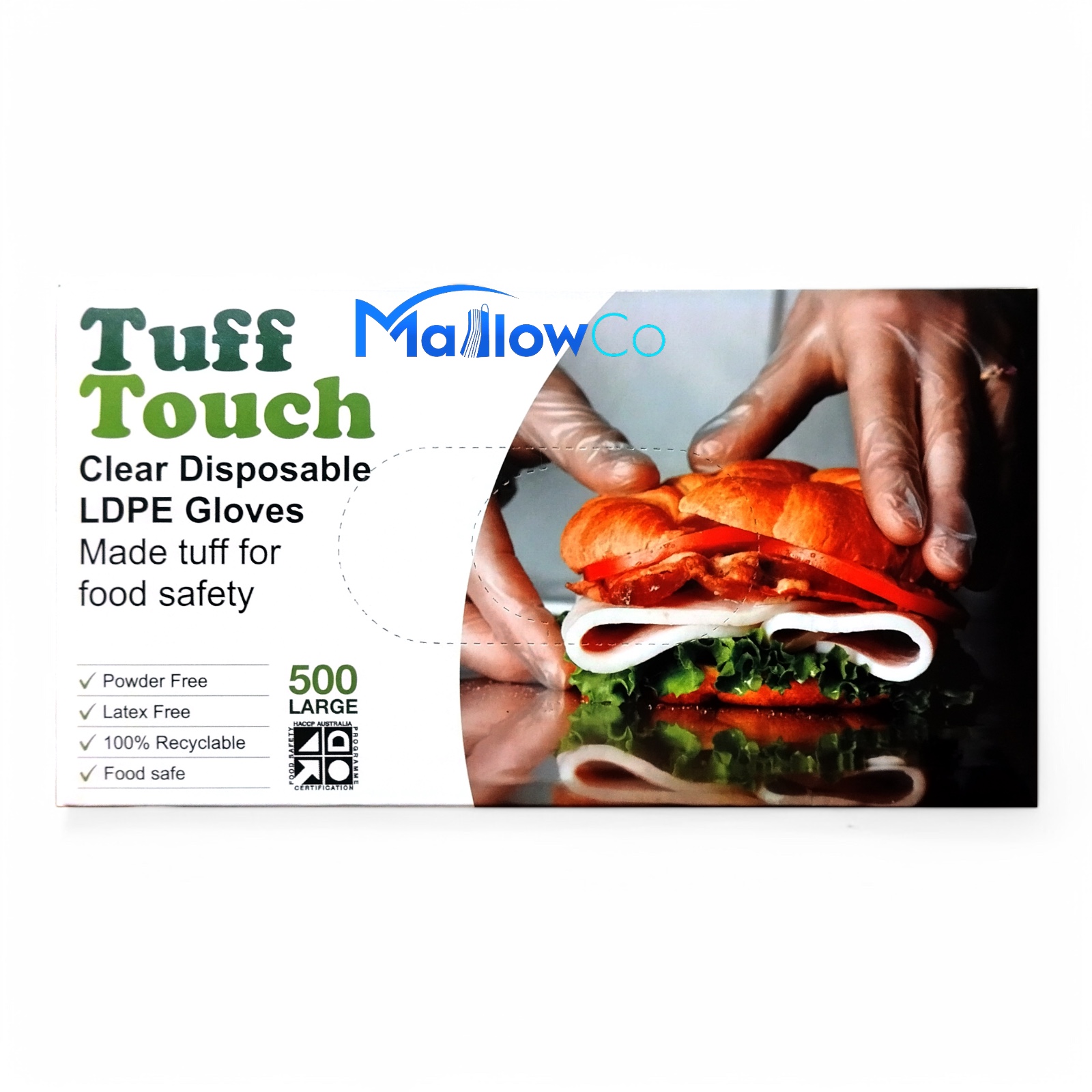 Tuff Touch Disposable Gloves - Cosmetics & Health 1pcs