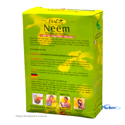 Hesh Neem Leaves Powder - Cosmetics & Health 100gm - Image 2
