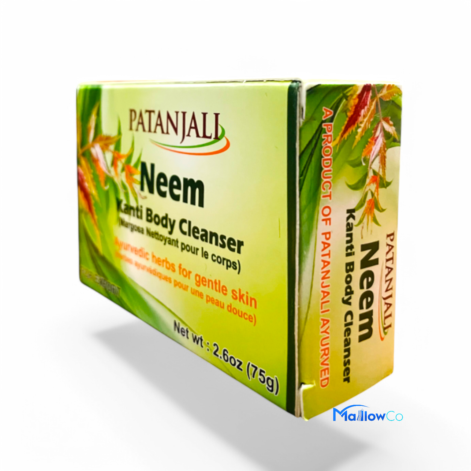 Patanjali Neem Kanti Body Cleanser 75gm x 3pack - Cosmetics & Health 3pcs