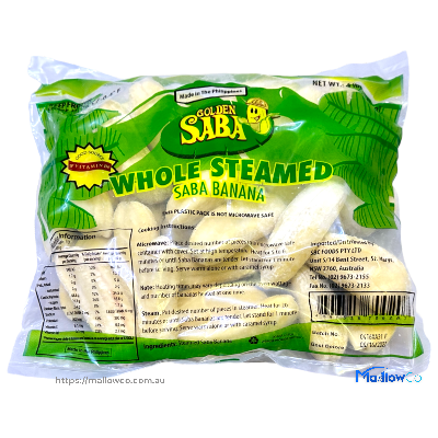 Golden Saba Steamed Banana - Frozen & Fridge Foods 1820gm - Image 1
