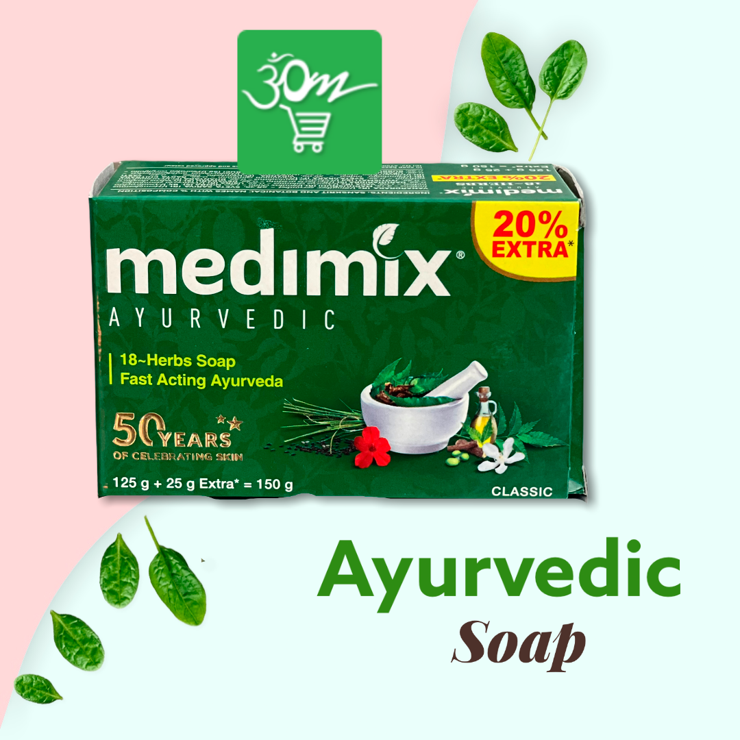 Medimix AYURVEDIC SOAP - Cosmetics & Health 1pcs - Image 1