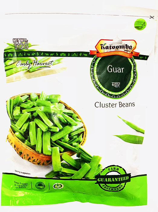 Frozen Guar ( Cluster Beans ) - Frozen & Fridge Foods 312gm - Image 1