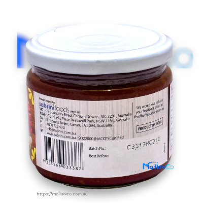 Sabrini Hot Chilli Dip - Pickle & Chutney 340gm - Image 3