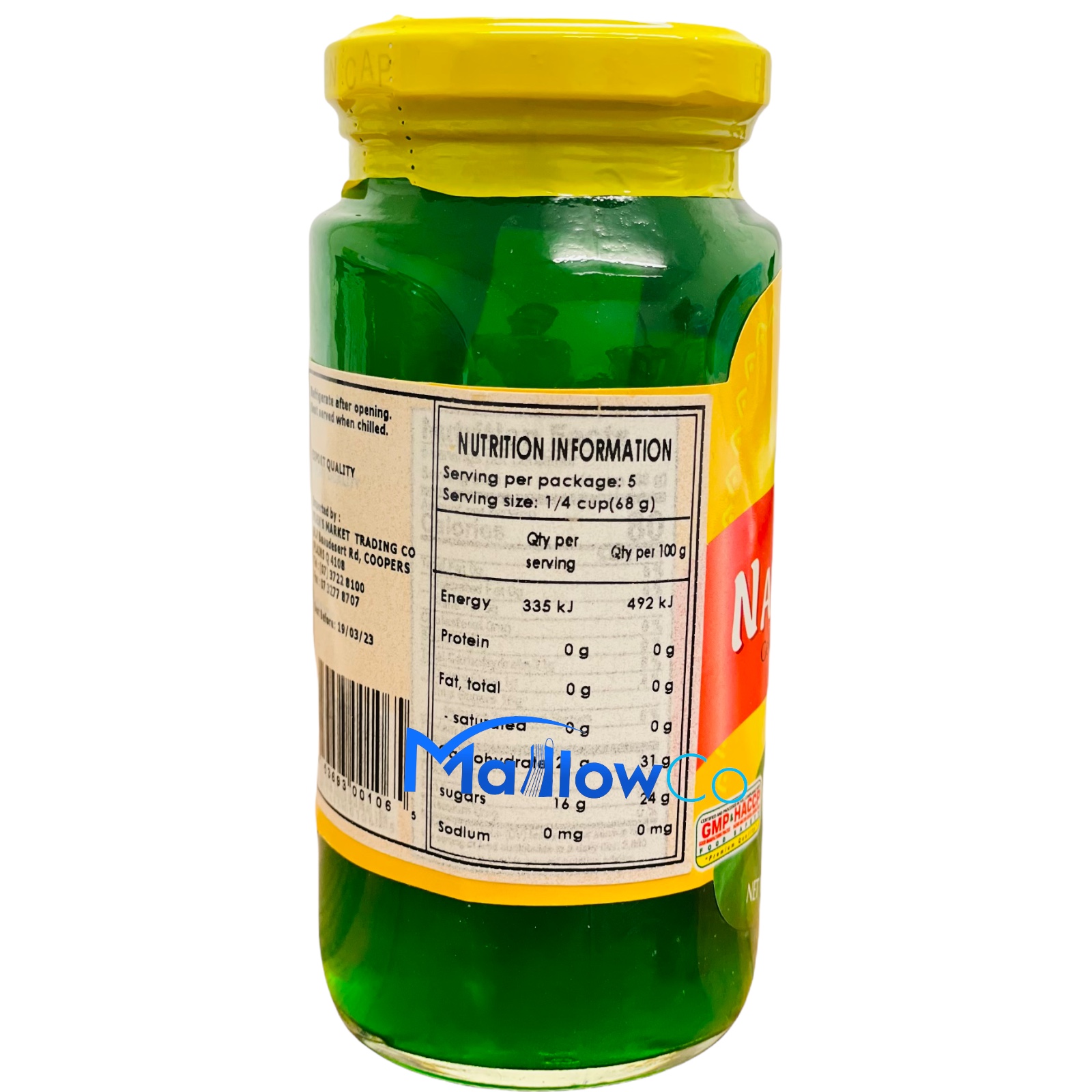 Green  Nata De Coco (Coconut Gel) - Daily Needs & Others 340gm