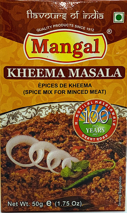Mangal Kheema Masala - Spices & Premix 1pcs by Mangal - Image 1