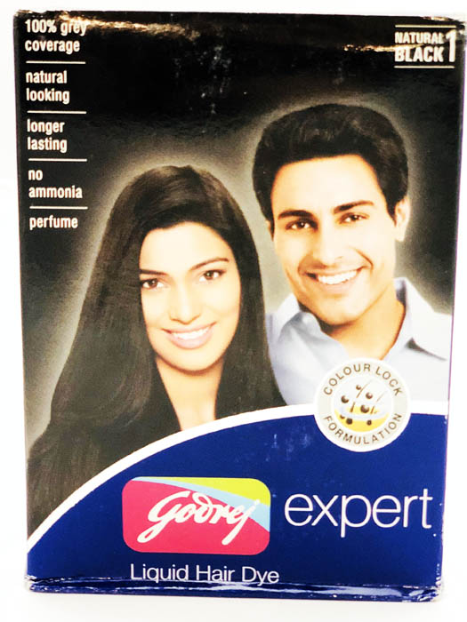 Godrej Hair Color Black - Cosmetics & Health 85ml - Image 1