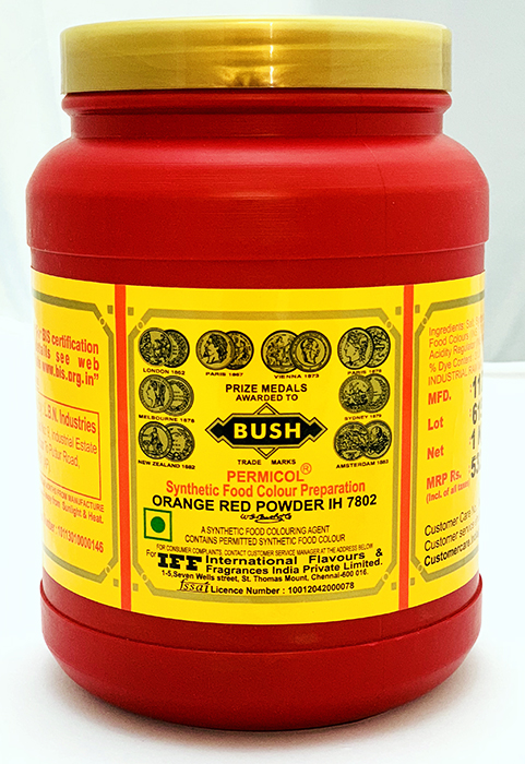 Bush Red Food Color - Spices & Premix 1kg