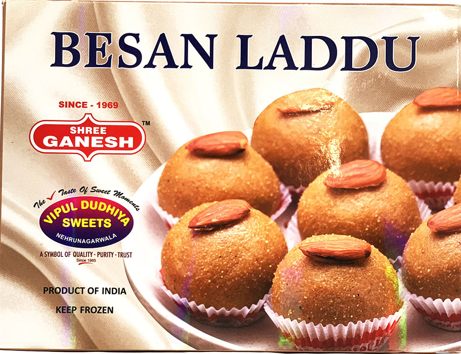 Shree Ganesh Besan Laddu - Sweets & Chocolate 400gm - Image 1