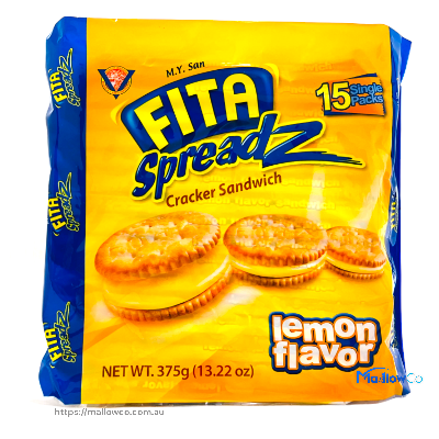 M.Y San Fita Lemon Cracker - Snacks & Biscuit 375gm - Image 1