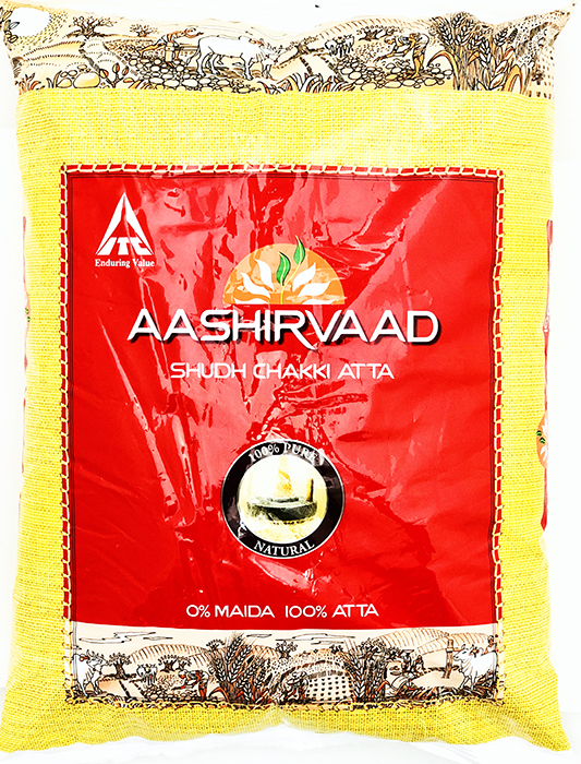 Aashirvaad Chakki Atta - Rice & Flour 5kg - Image 1
