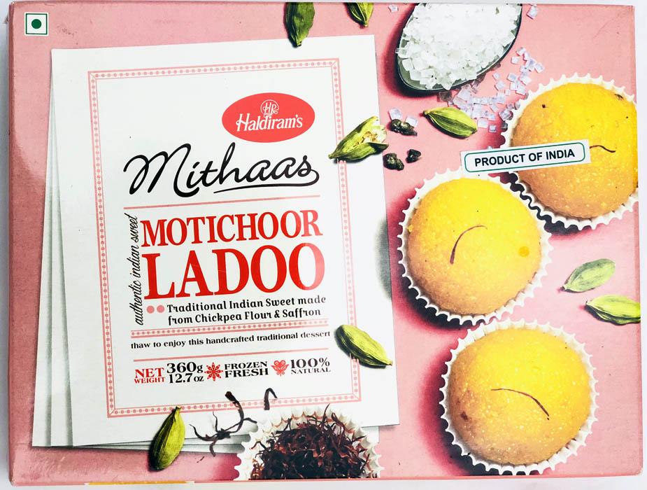 Haldiram's Motichoor Ladoo - Sweets & Chocolate 360gm by Haldiram - Image 1
