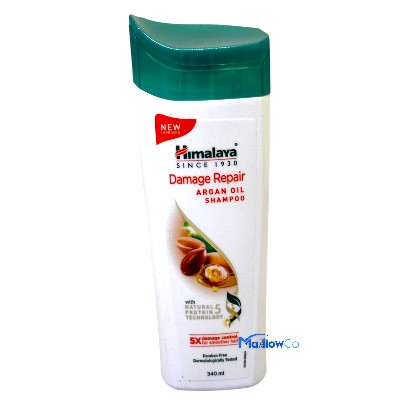 Himalaya Damage Repair Argan Oil Shampoo - Cosmetics & Health 340ml by Himalaya - Image 1