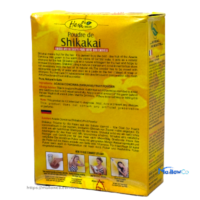 Hesh Shikakai Powder (Acacia concinna) - Cosmetics & Health 100gm - Image 2
