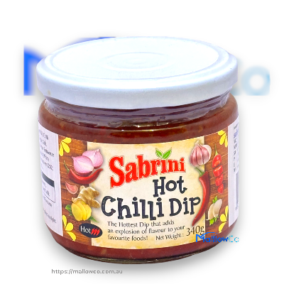 Sabrini Hot Chilli Dip - Pickle & Chutney 340gm - Image 1