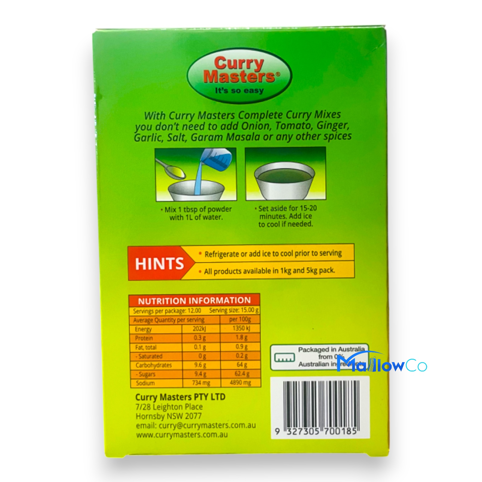 Curry Master Pani Puri Mix - Spices & Premix 1pcs by Curry Master