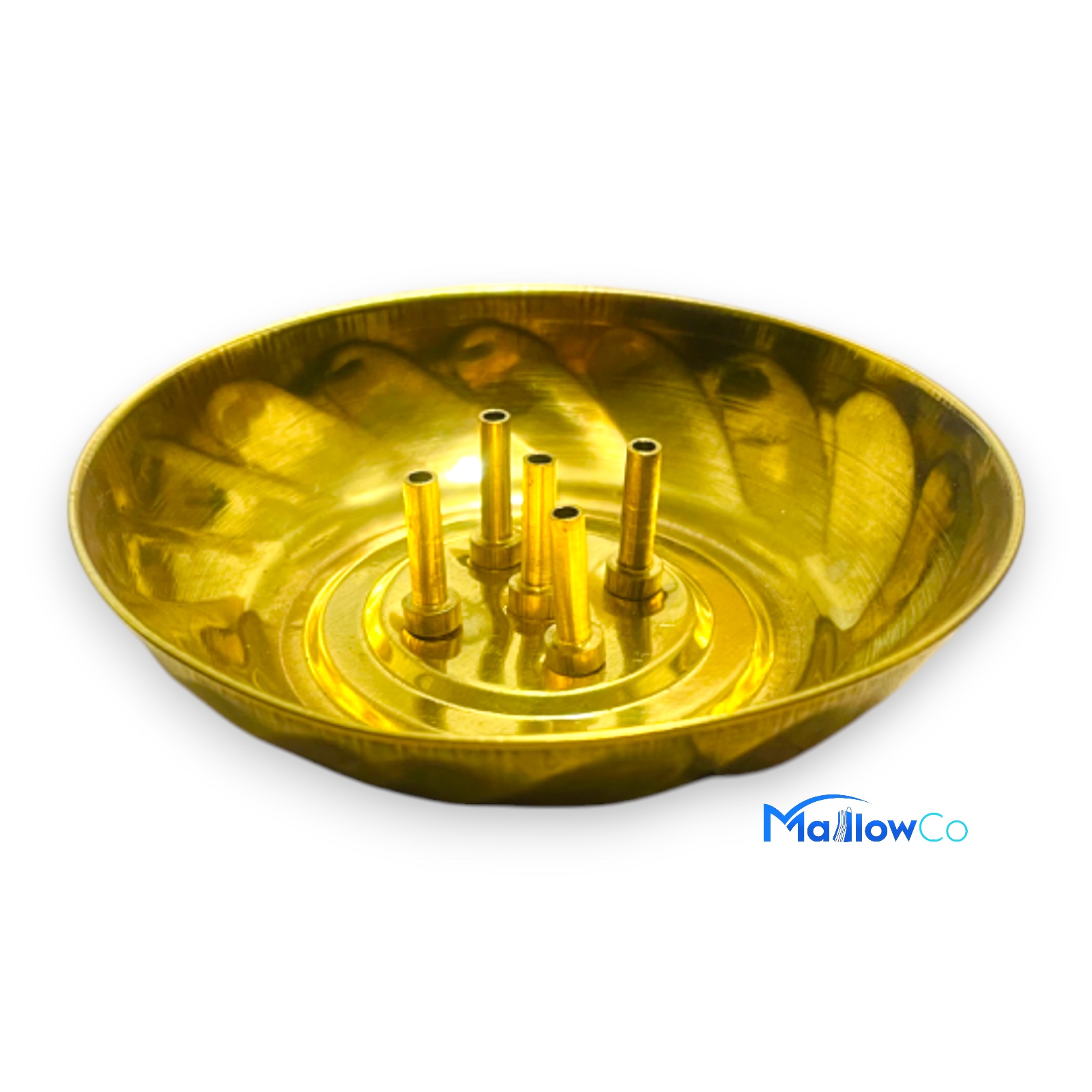 Brass Five Stick Ag Stand - Festive & Occasions 1pcs