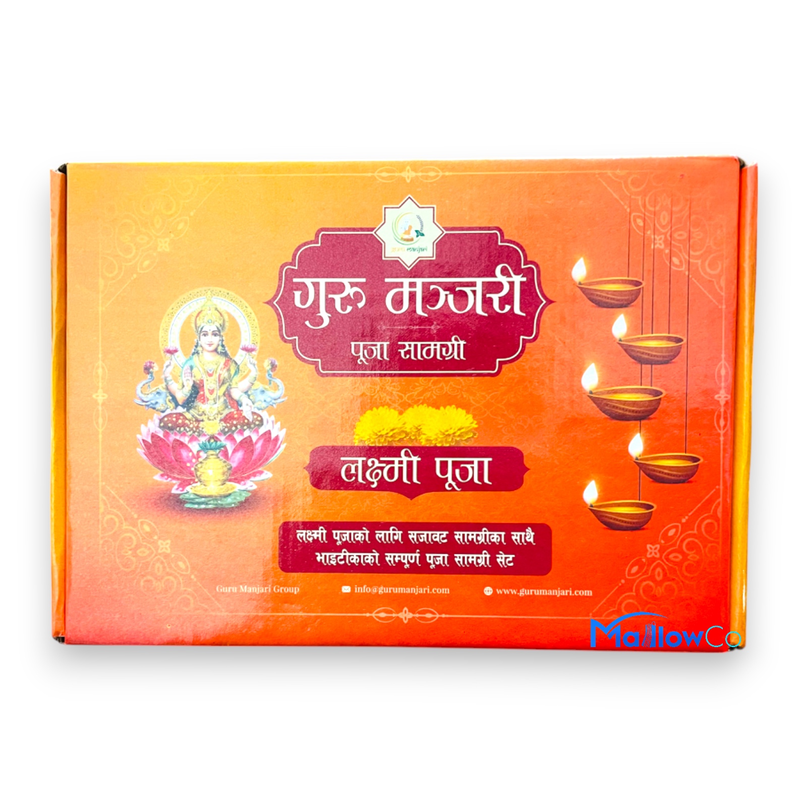 Guru Manjari Laxmi Pooja and Bhai Tika Samagri - Festive & Occasions 1pcs