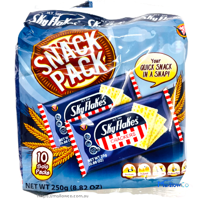 M.Y. San Sky Flakes Crackers Snack Pack - Snacks & Biscuit 250gm