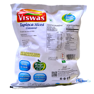 Tapioca Sliced (Cassava) - Frozen & Fridge Foods 908gm - Image 2