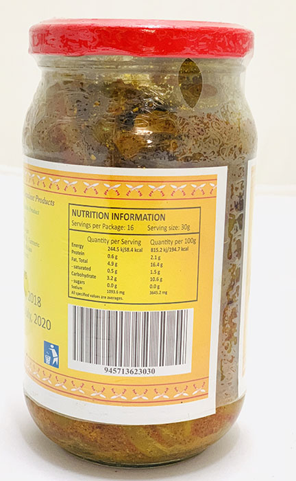 Radish Pickle - Pickle & Chutney 350gm - Image 2