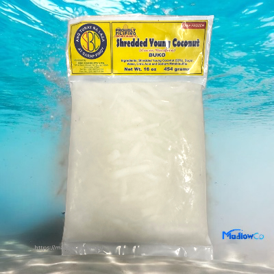 Shredded Young Coconut - Frozen & Fridge Foods 454gm - Image 1