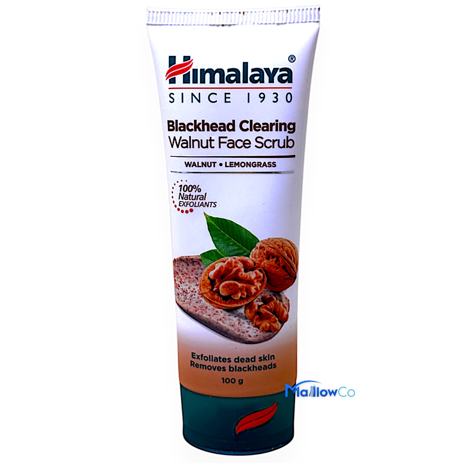 Himalaya Blackhead Clearing Walnut Facewash - Cosmetics & Health 100gm by Himalaya