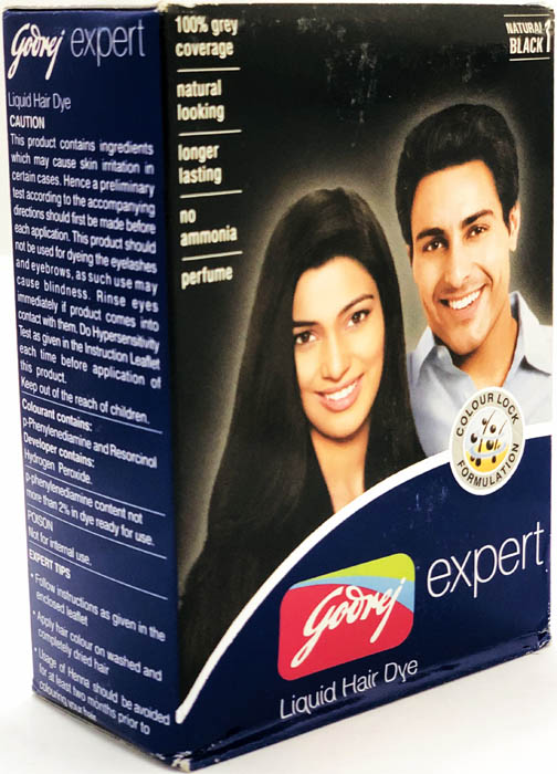 Godrej Hair Color Black - Cosmetics & Health 85ml - Image 3