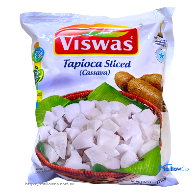 Tapioca Sliced (Cassava) - Frozen & Fridge Foods 908gm - Image 1