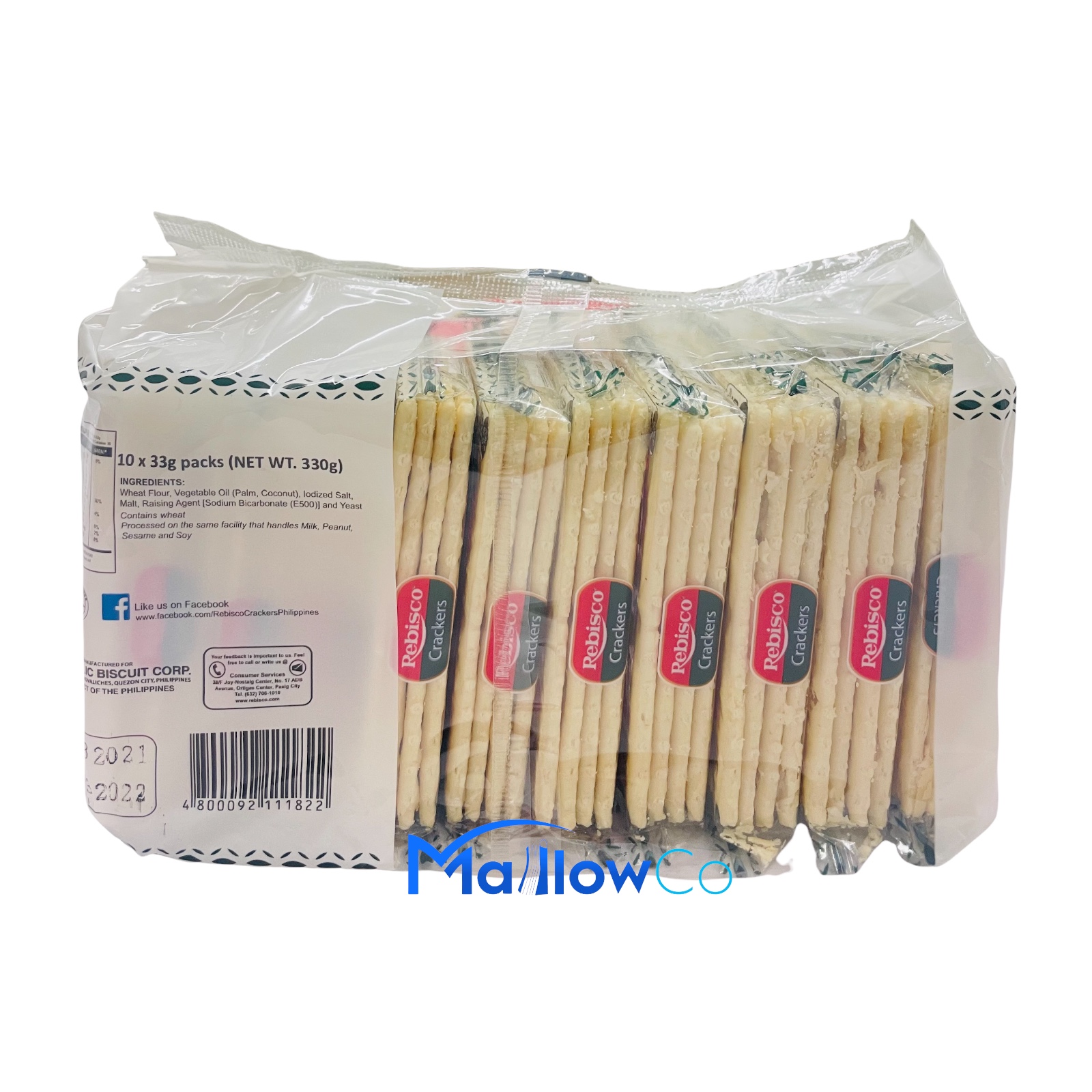 Rebisco Crackers - Snacks & Biscuit 330gm - Image 2