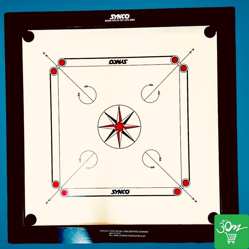 Carrom Board - Entertainments & Fun 32inch - Image 1