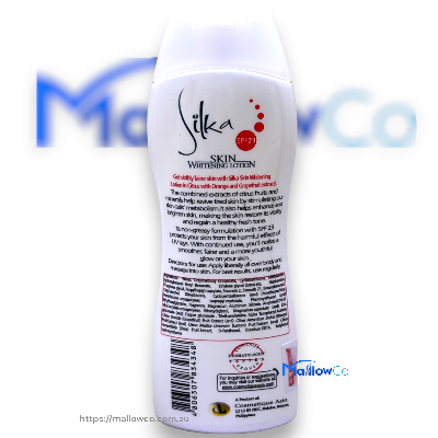 Silka Skin Whitening Lotion Skin Energizer Citrus  SPF 23 200ml - Cosmetics & Health 200ml