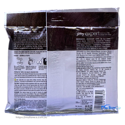 Godrej Expert Dark Brown Hair Color 20gm - Cosmetics & Health 20gm by Godrej - Image 2