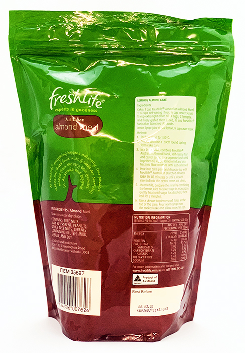 Almond Meal - Rice & Flour 800gm by Freshlife - Image 1