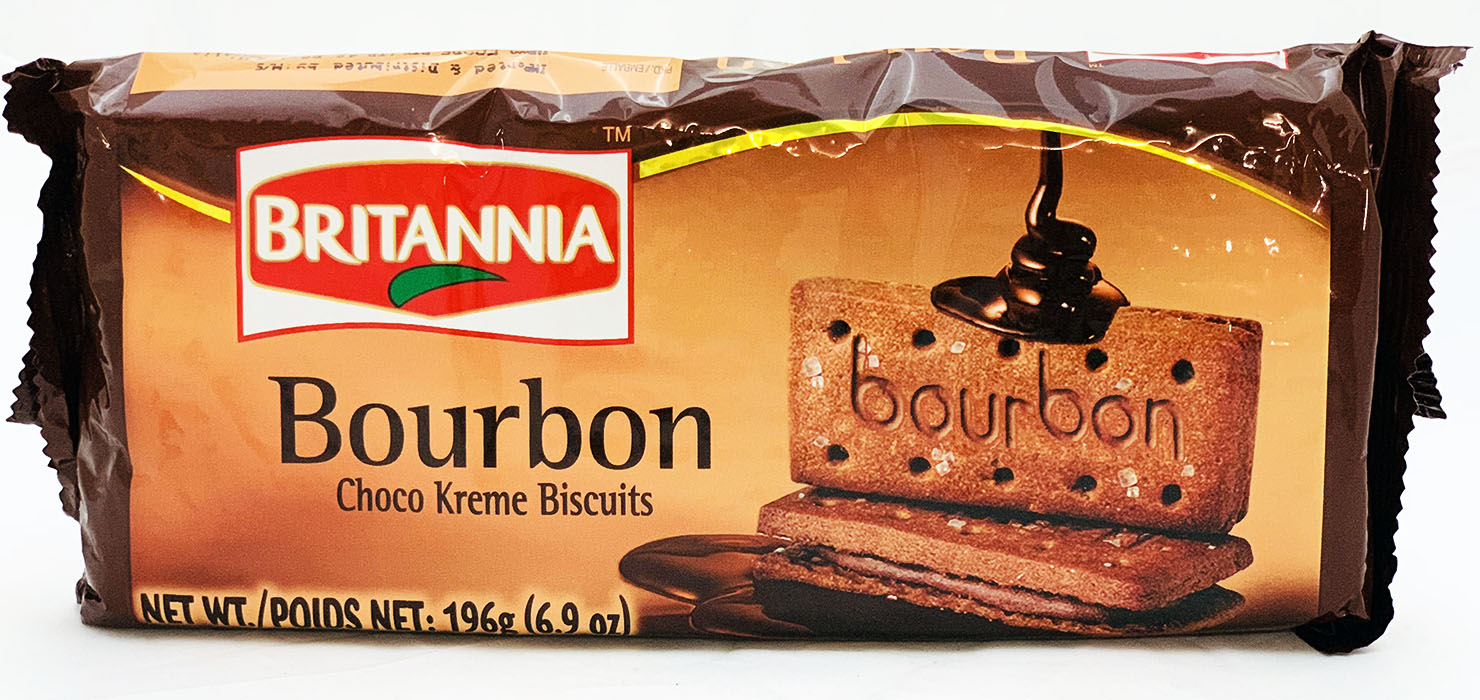Britannia Bourbon - Snacks & Biscuit 196gm by Britannia - Image 1