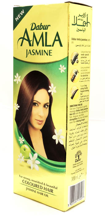 Dabar Amla Jasmine Hair Oil - Cosmetics & Health 300ml by Dabur - Image 1