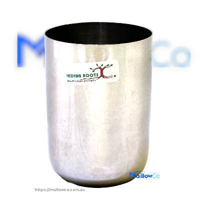 Stainless Steel Cup Glass Royal Plain 8 - Kitchen & Utensils 1pcs