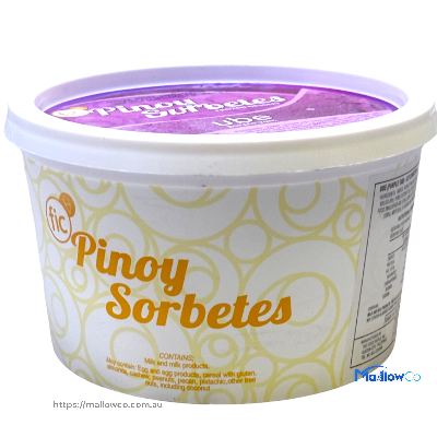 Pinoy Sorbetes (Ube Purple Yam) - Frozen & Fridge Foods 1500ml - Image 2
