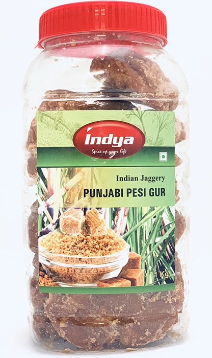 Indya Panjabi Pesi Gur - Sugar & Tea 1kg - Image 1