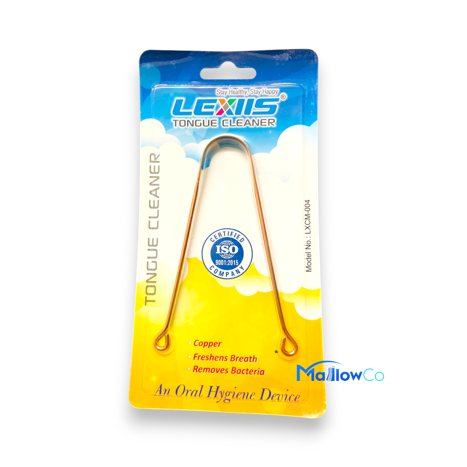 Lexiis Tongue Cleaner Copper