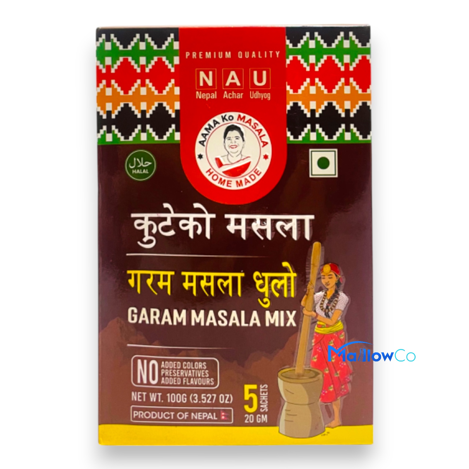 Aama Ko Masala Garam Masala Mix 100g – Premium Nepali Spice Blend | Product of Nepal