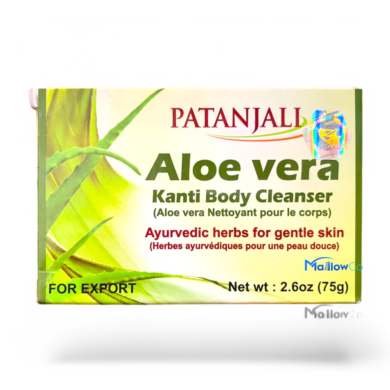 Patanjali Aloe vera Kanti Body Cleanser 75gm x 3pack
