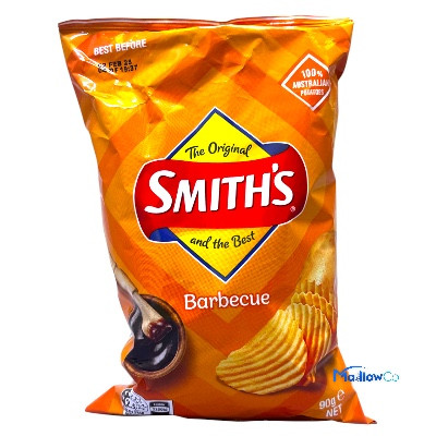 Smith’s Barbecue Potato Chips – Classic Crinkle-Cut Snack