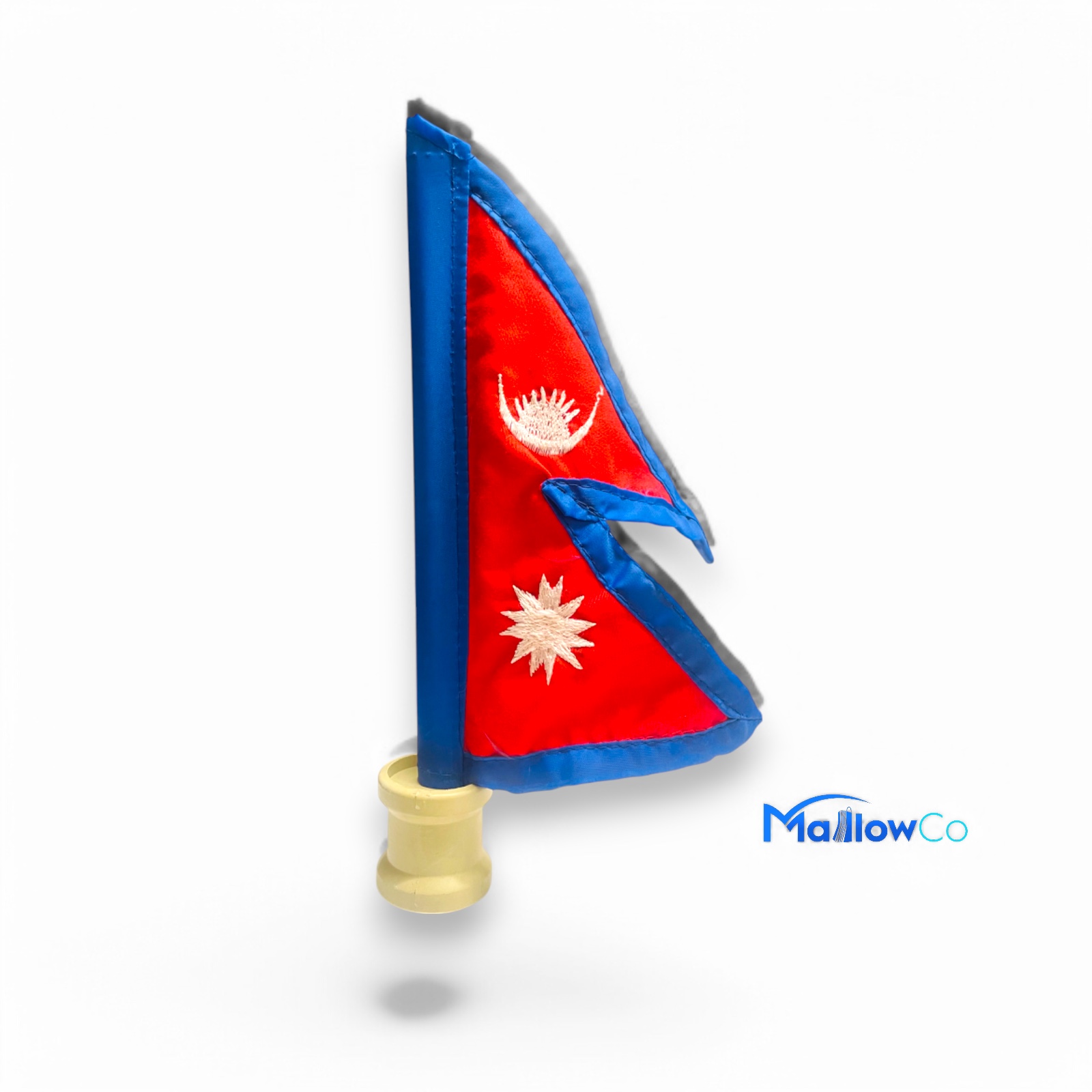 Nepal Flag With Stand 10 inch