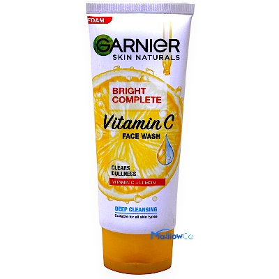 Garnier Bright Complete Vitamin C Facewash