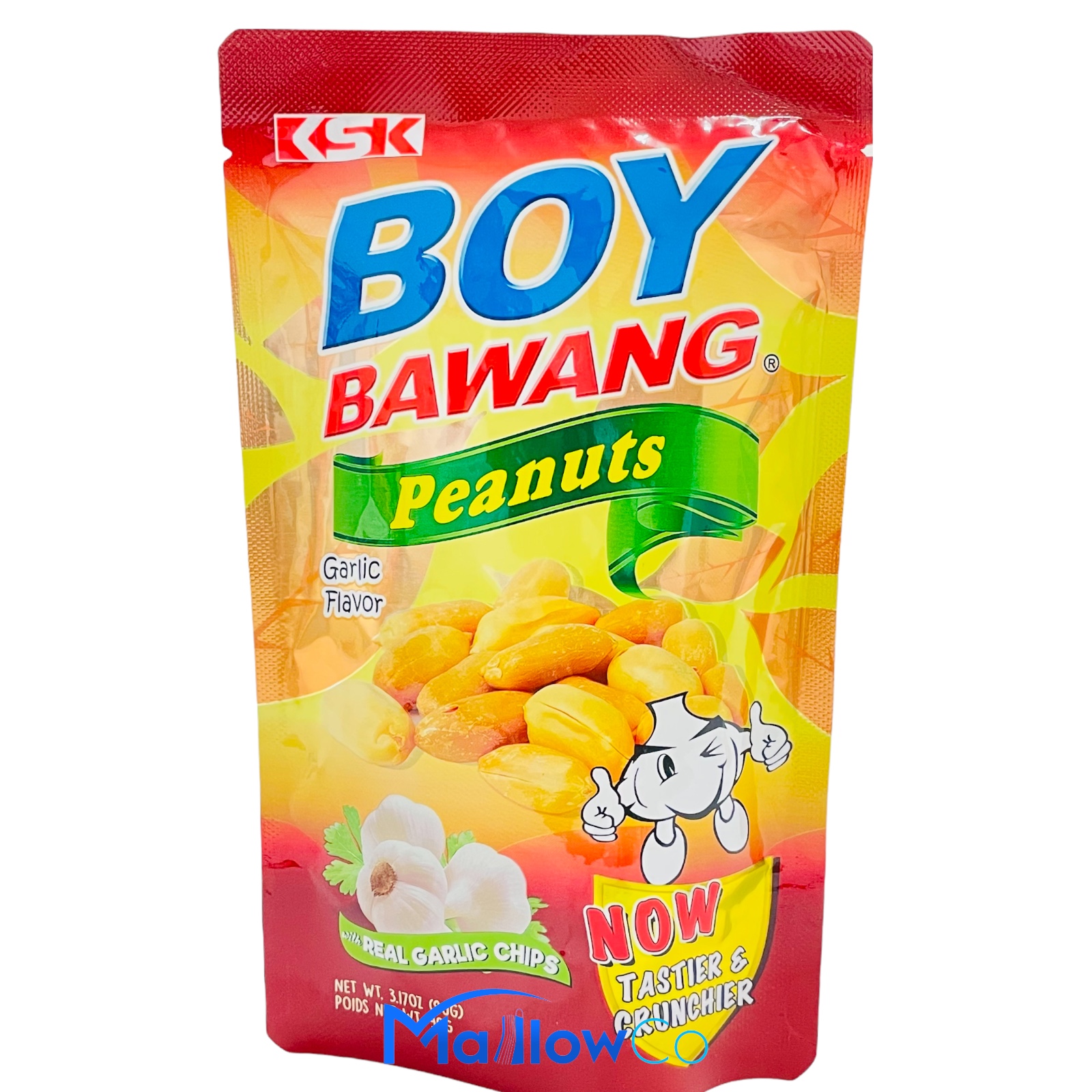 Boy Bawang Peanuts (Garlic Flavor) - Snacks & Biscuit 90gm
